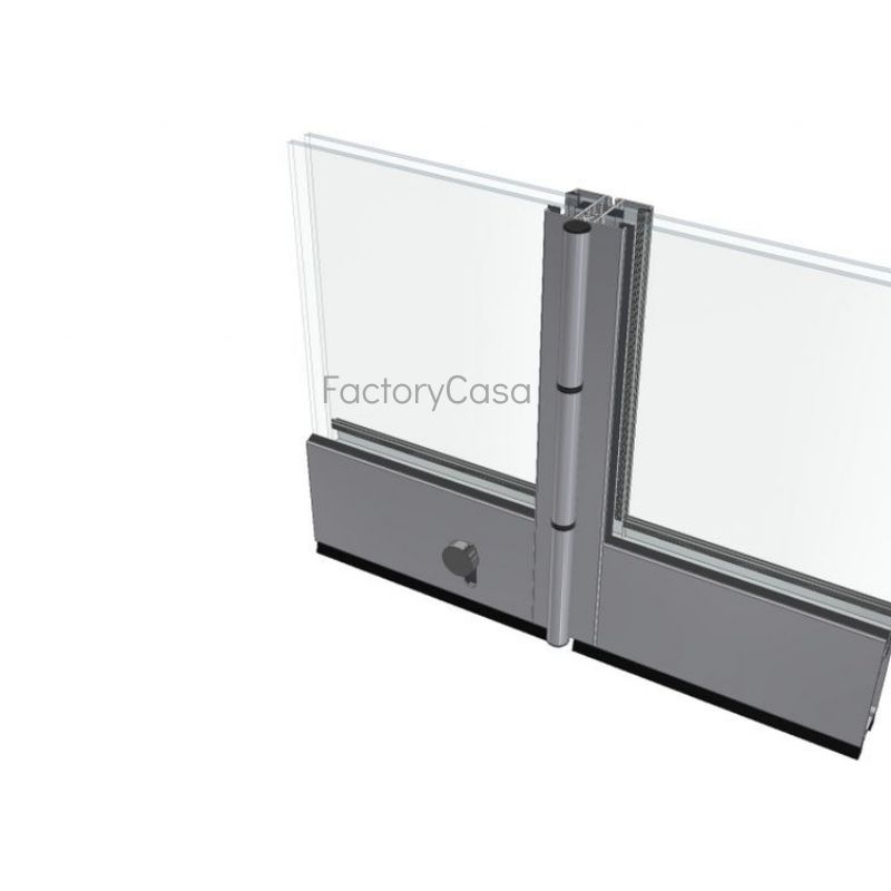 Πτυσσόμενα με μονά τζάμια και μεντεσέ f 100 h