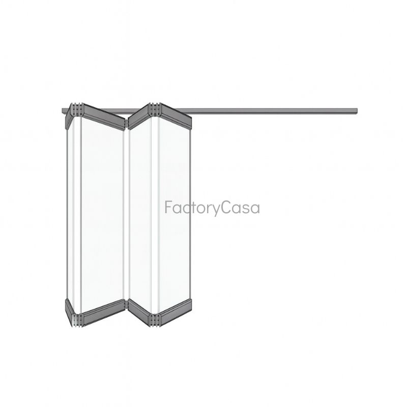 Πτυσσόμενα με μονά τζάμια και μεντεσέ f 100 h